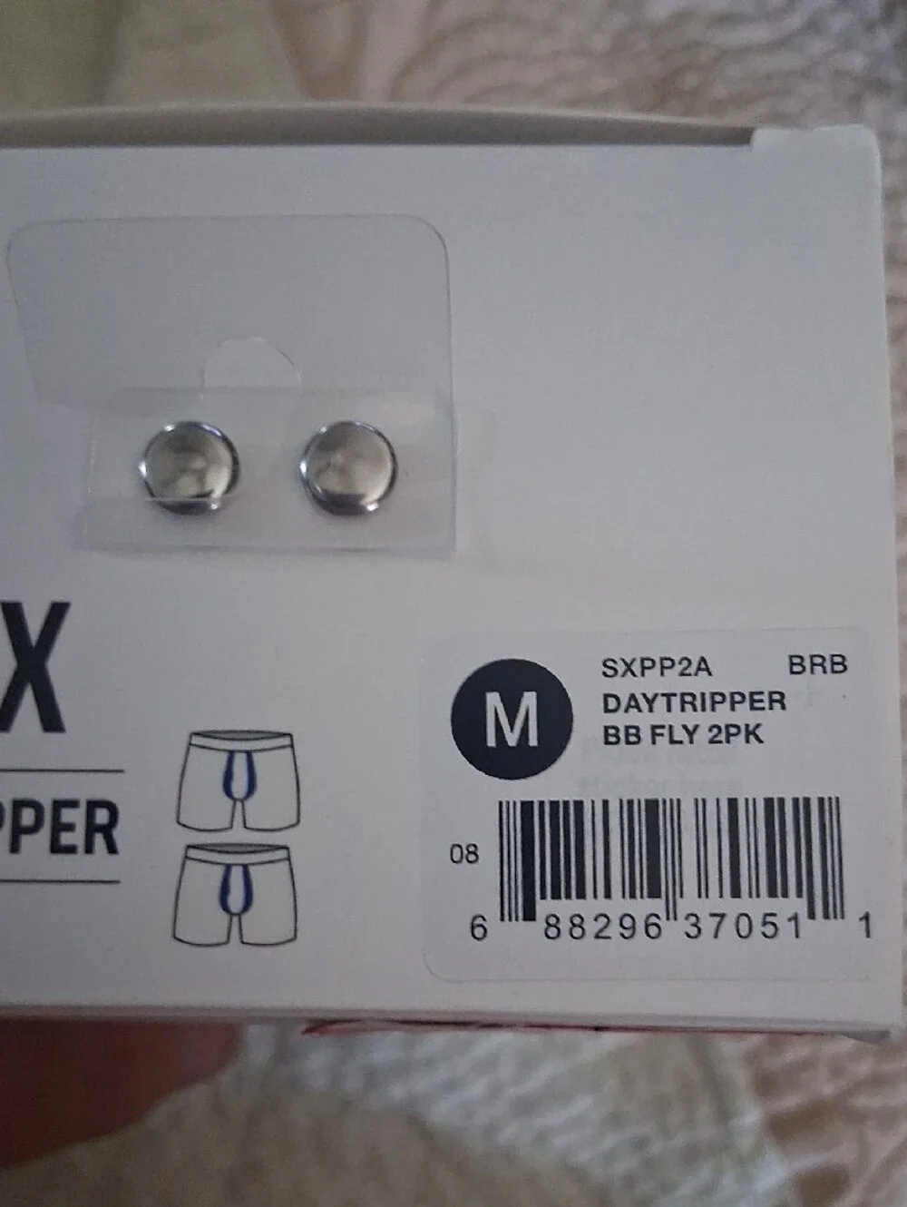 Saxx Daytripper Boxer Briefs - Black 2 Pack M